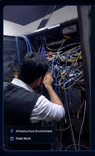 IDF room network troubleshooting